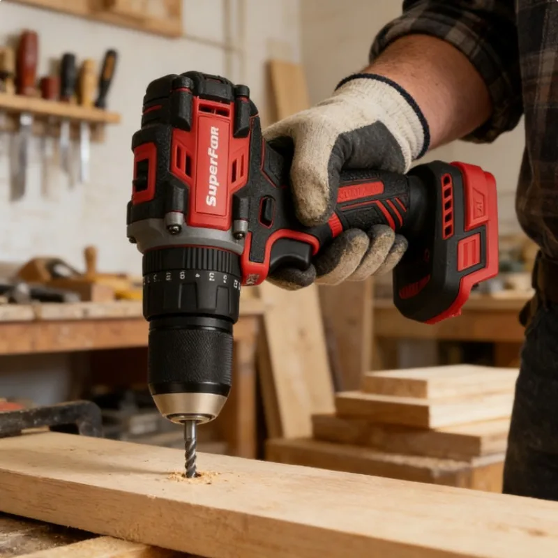 

Бесщеточная дрель SuperPan, совместимая с DeWalt/Makita/Milwaukee, 60 Нм, 1700 об/мин, без аккумулятора и зарядного устройства