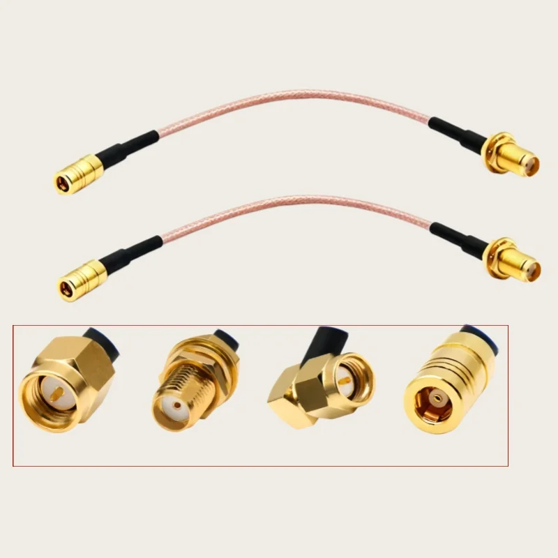 RG316 SMA to SMB Male Plug& Female jack Adapter RG-316 Low Loss Coax Jumper Cable Connector