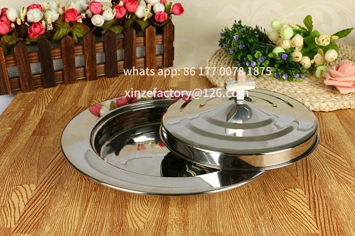 

Customizable Stainless Steel Communion Bread Plate Cover Set Church Holy Worship Christian Sacsee Art and Design Products