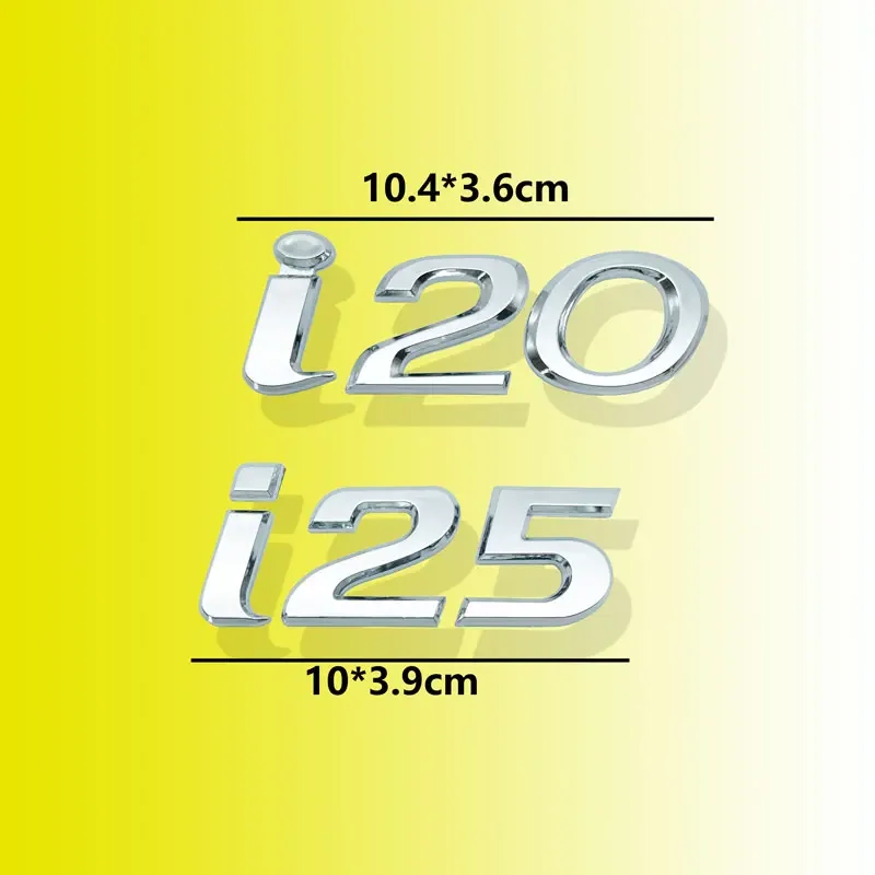 ABS سيارة رسالة لاصق الشعار سيارة الجانب الحاجز المصد الخلفي الذيل الجذع مائي لشركة هيونداي i20 i30 i25 i35 ix35 توكسون سولاريس إلنترا
