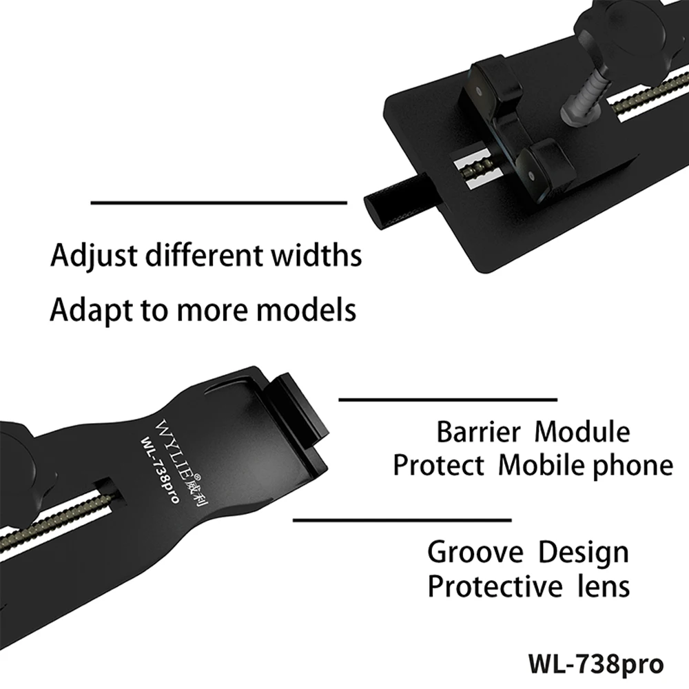 WYLIE Universal Screen Removal Tools for iPad Mobile Phone LCD Screen Disassembly Separator Clamping Adjustable Fixture Repair