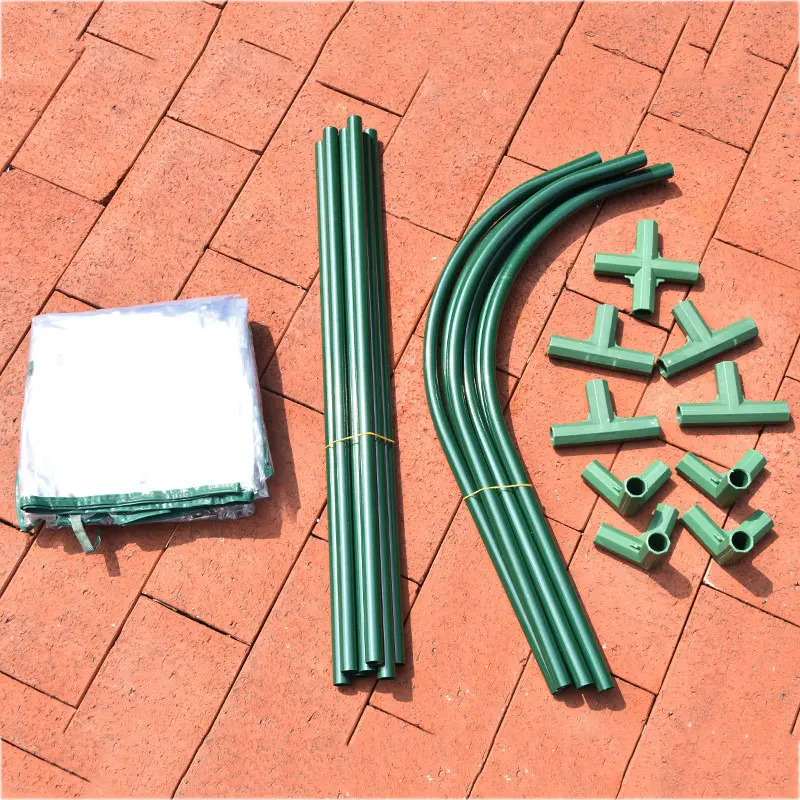 Plant Greenhouse With Frame Gardening Antifreeze Green House Outdoor Indoor Garden Flowe Potted Frost Rain Protection Grow Tent