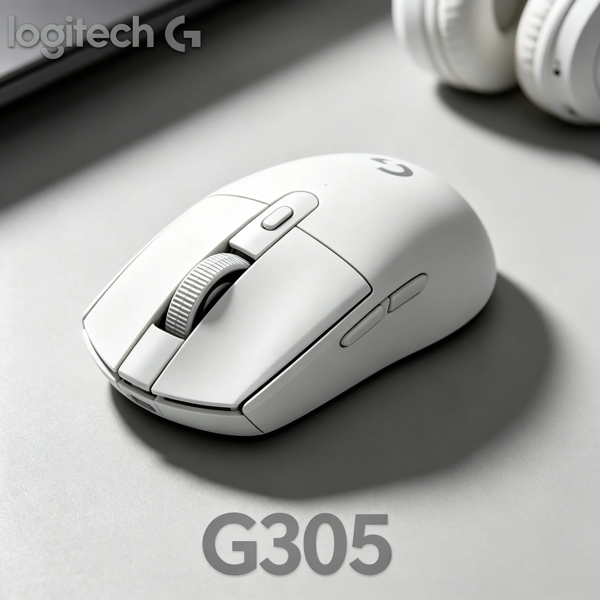 Logitech G305 Wireless Gaming Mouse 250‑Hour Battery Life High Precision Tracking 6 Programmable Buttons For Computer Gaming & O