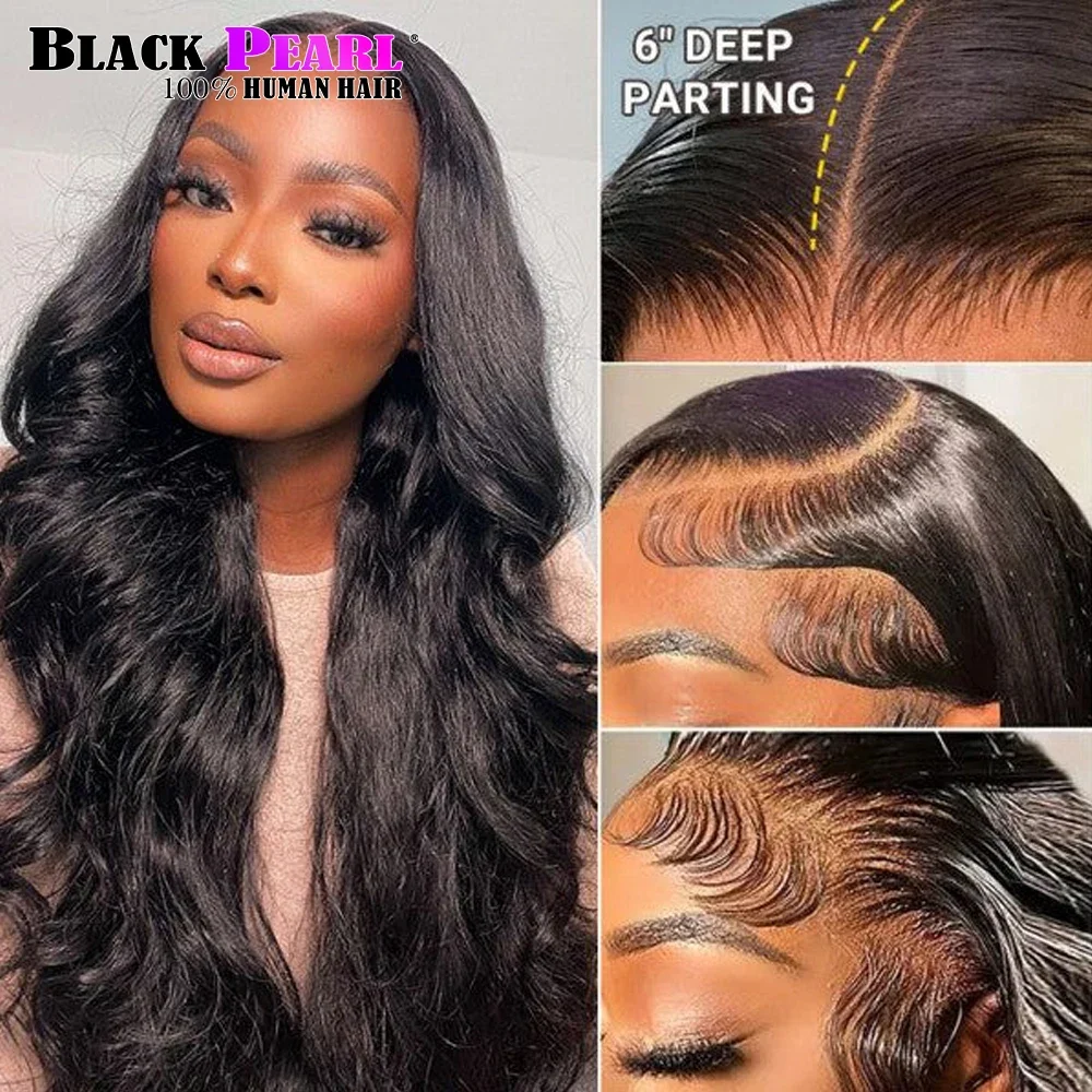 250% Density 13x4 Body Wave Lace Front Wigs Human Hair 24 inch Body Wave Human Hair Wig Glueless Human Hair Wigs for Black Women