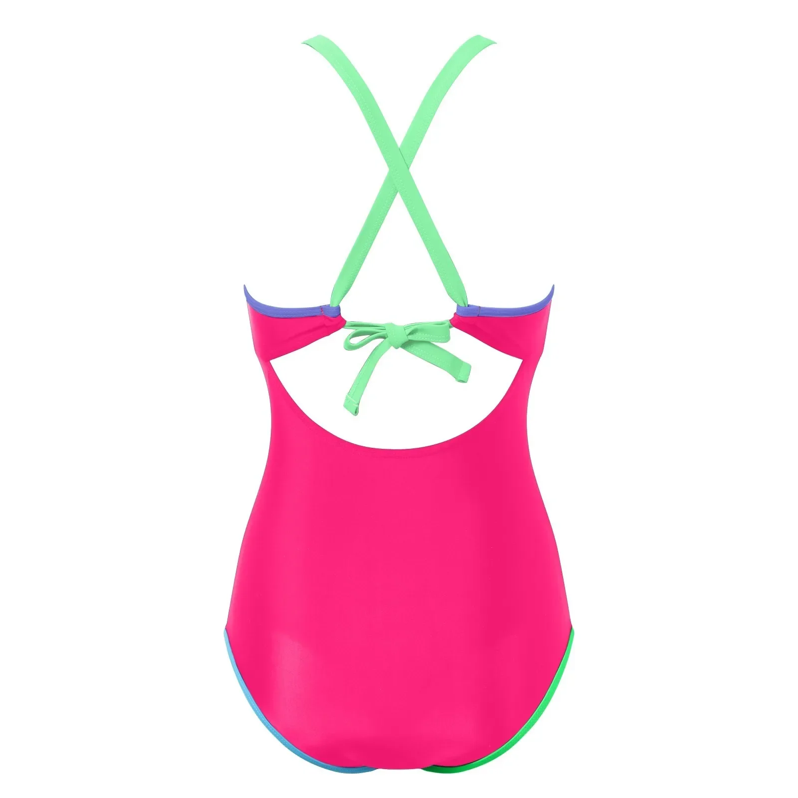 Baño de playa salidas Mujer 2025 moda Mujer 1 pieza traje de baño ajustado de gama alta Sexy recogido traje de baño sin espalda Ropa Para Mujer