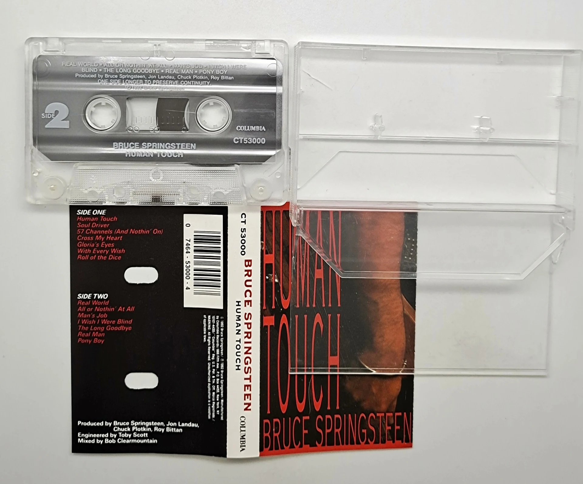

Rock Bruce Springsteen Music Tape Human Touch Album Soul Driver Cassettes Cosplay Recorder Car Soundtracks Box Party Music Gift