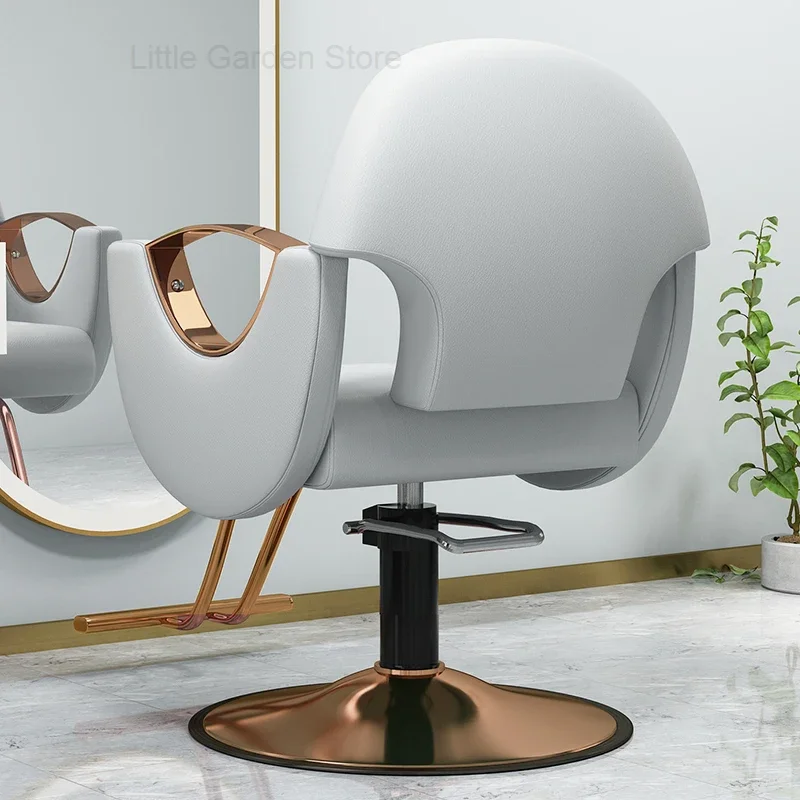 Ajustável Swivel Saddle Stool, Cadeira Maquiagem Preto, Salão e Barbeiro, Corte do cabelo, Beleza Móveis