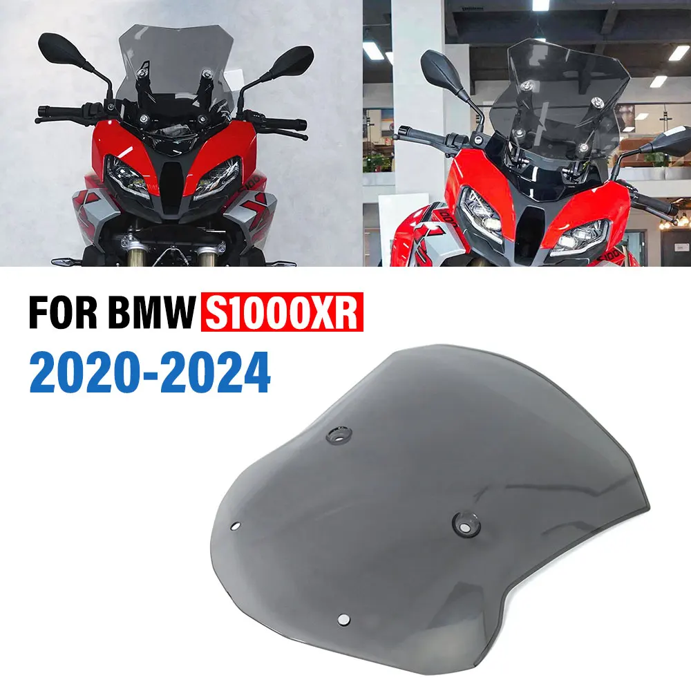 

Для BMW S1000XR 2020 2021 2022 2023 2024 лобовое стекло мотоцикла, дефлектор переднего лобового стекла, передний спойлер, аксессуары