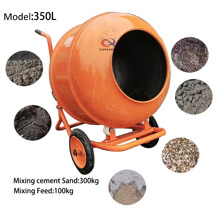 Self Loading Concrete Mixer Small Tiles Tools Sand Cement Mixer Machines Electric Small Concrete Cement Mixers