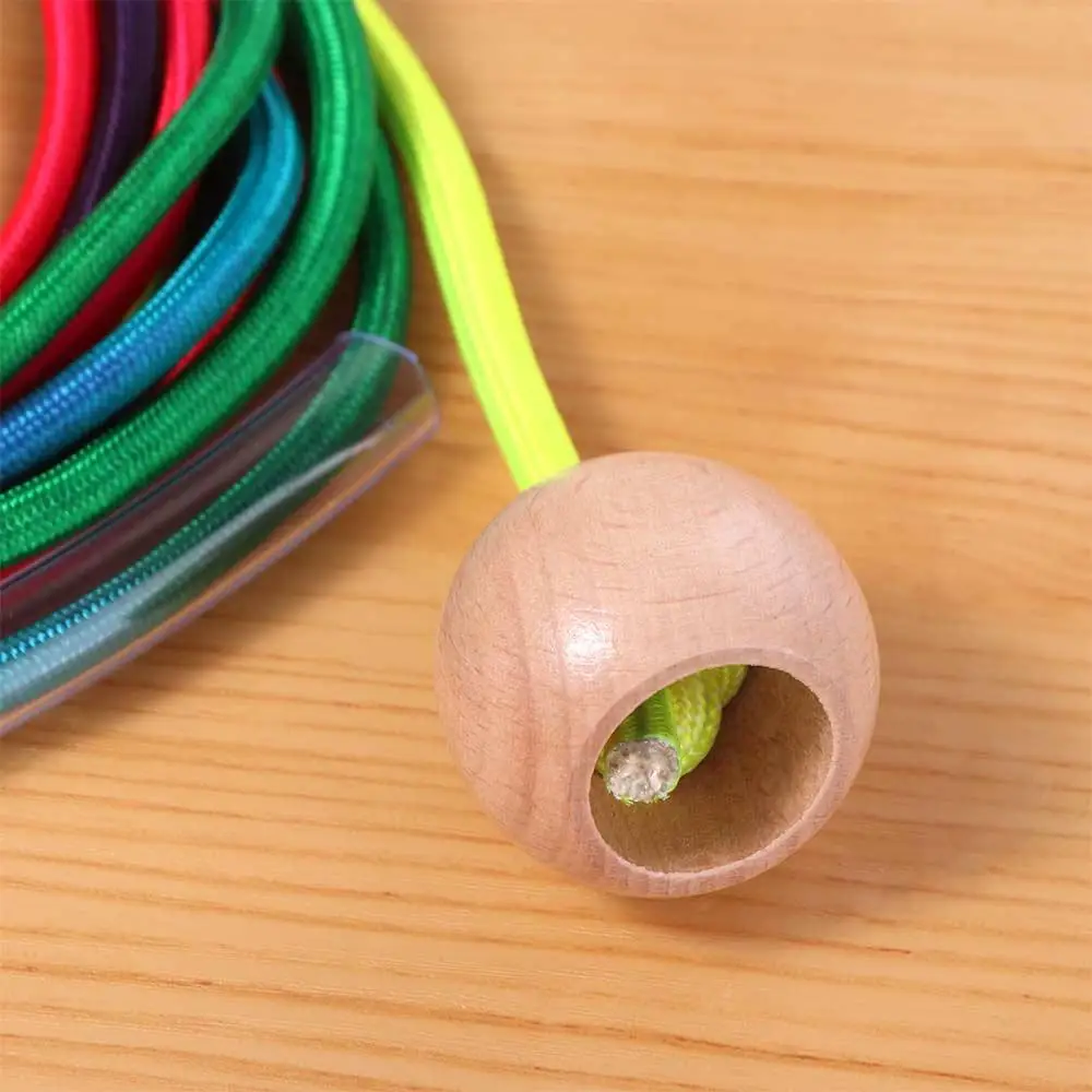 أطفال الكبار المضادة للانزلاق قوس قزح حبل طويل في الهواء الطلق متعة تجريب الصالة الرياضية مجموعة الطفر حبل ممارسة الملونة 5 متر حبل القفز الرياضة المدرسية #3