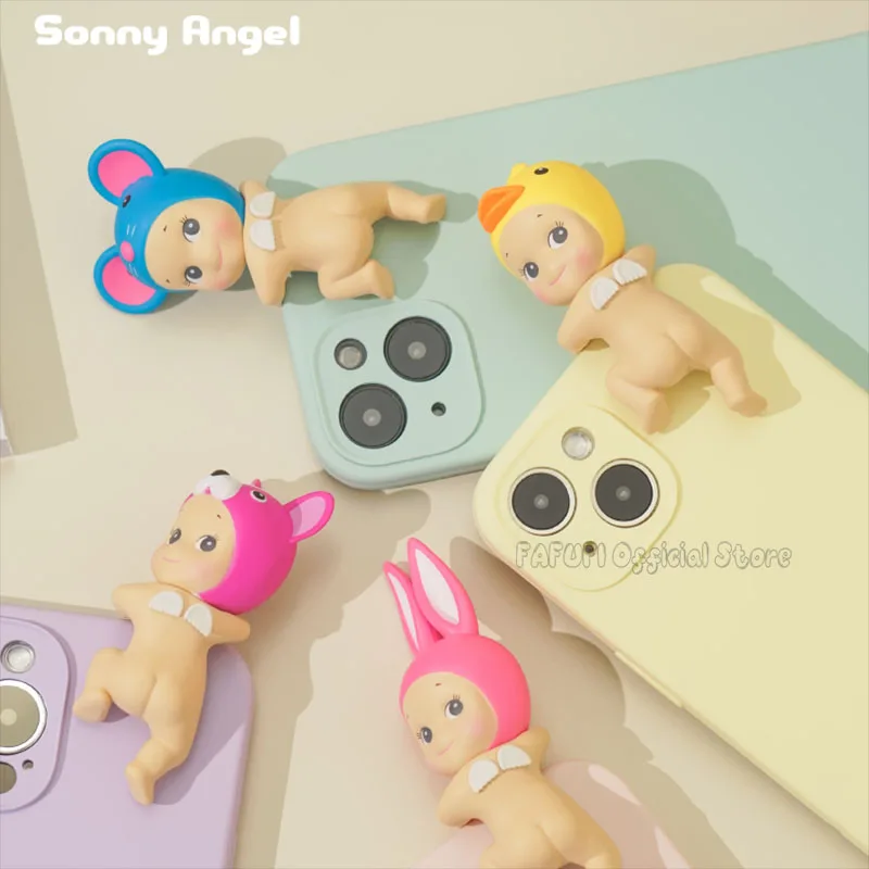 Sonny Angel Looking Back Series Blind Box Toys Doll Cute Anime Action Figure Ornaments Figurines Dolls Desktop Home Decor Collec