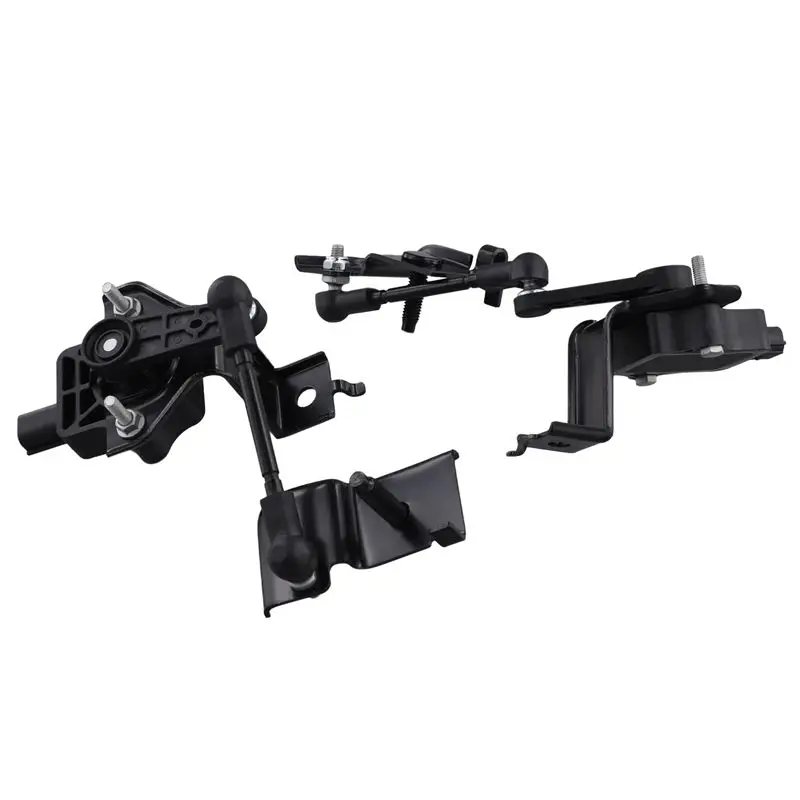 

A65P-1Pair Car Front Headlight Level Sensor Bracket FR3Z-3C097-B FR3Z-3C097-A For Ford Mustang 2015-2019 Body Height Sensor