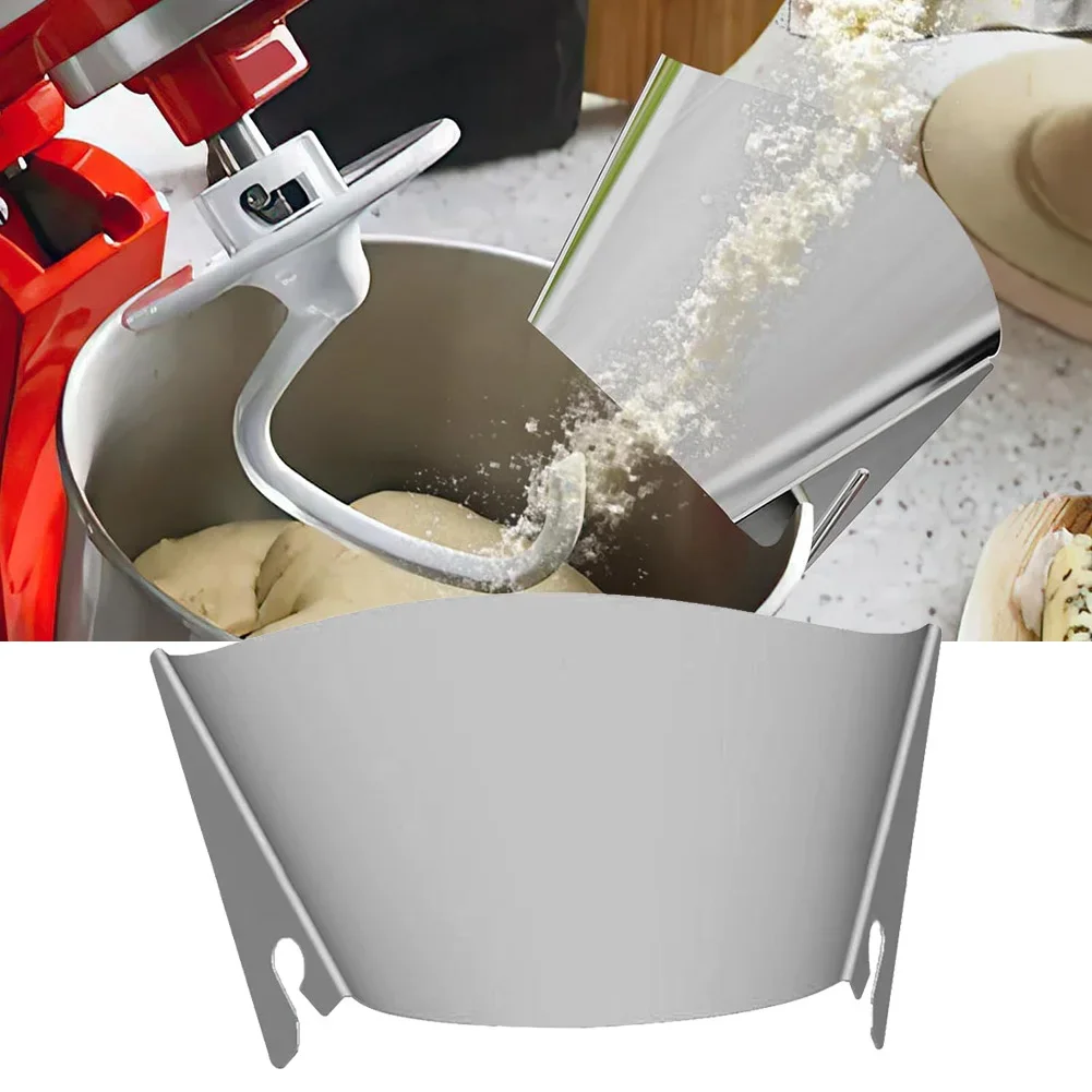 Tolva de acero inoxidable para batidoras KitchenAid, repuesto para electrodomésticos de cocina y repostería