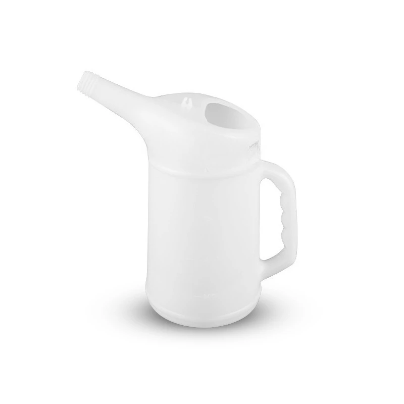 Large capacity plastic with graduated corrosion-resistant metering cup 1L2L auto repair oil filling pot