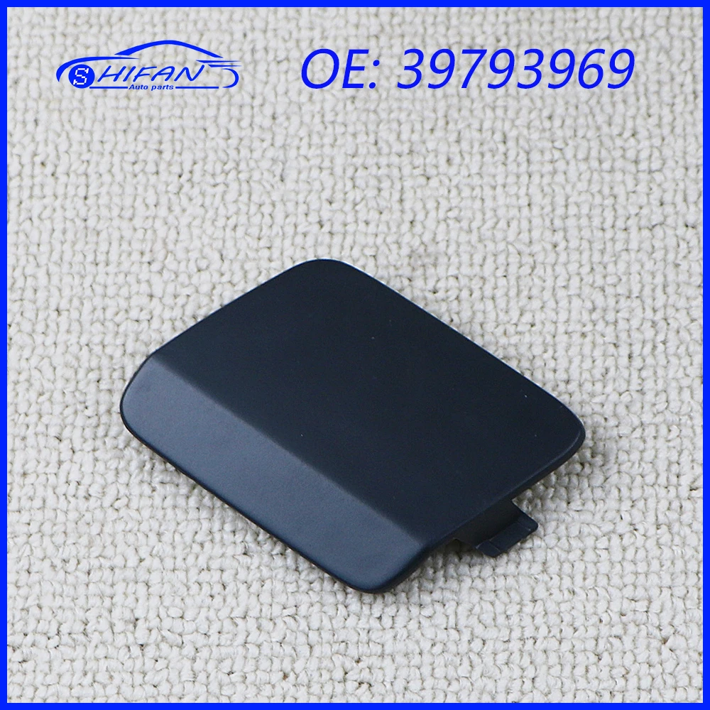 

39793969 Front Bumper Towing Tow Hook Eye Cover Cap Unpainted For Volvo S60 V60 2019 2020 2021 2022 2023 2024 Car Accessories