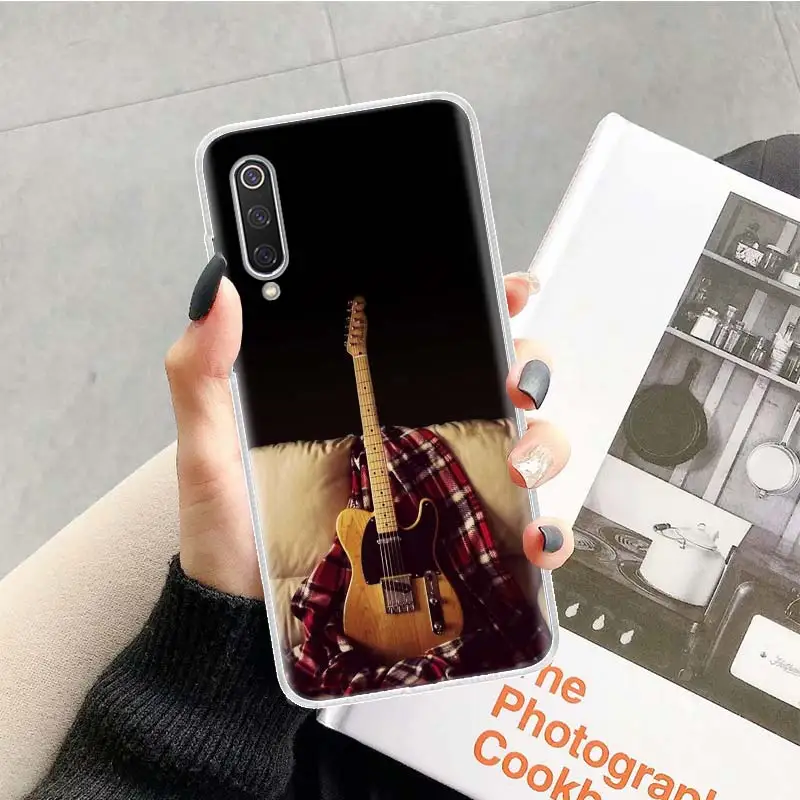 Music score Musical violin guitar Phone Case For Xiaomi Redmi Note 13 14 15 Pro Plus 12S 12 14S 11S 11E 10 10S 11 11T 5G 4G Cove
