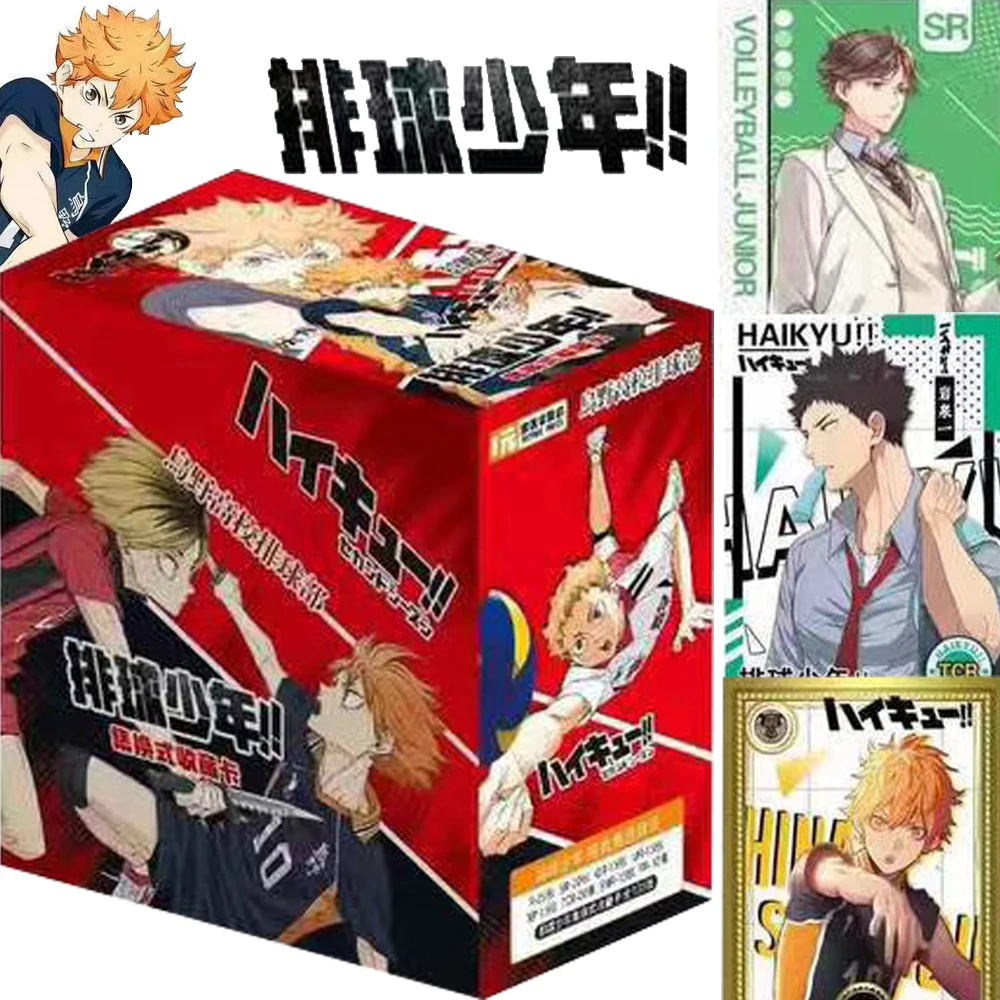 Original Haikyuu!! Collection Card Kozume Kenma Tetsurou Kuroo Anime Friendship Group Character Card Children's Christmas Gifts