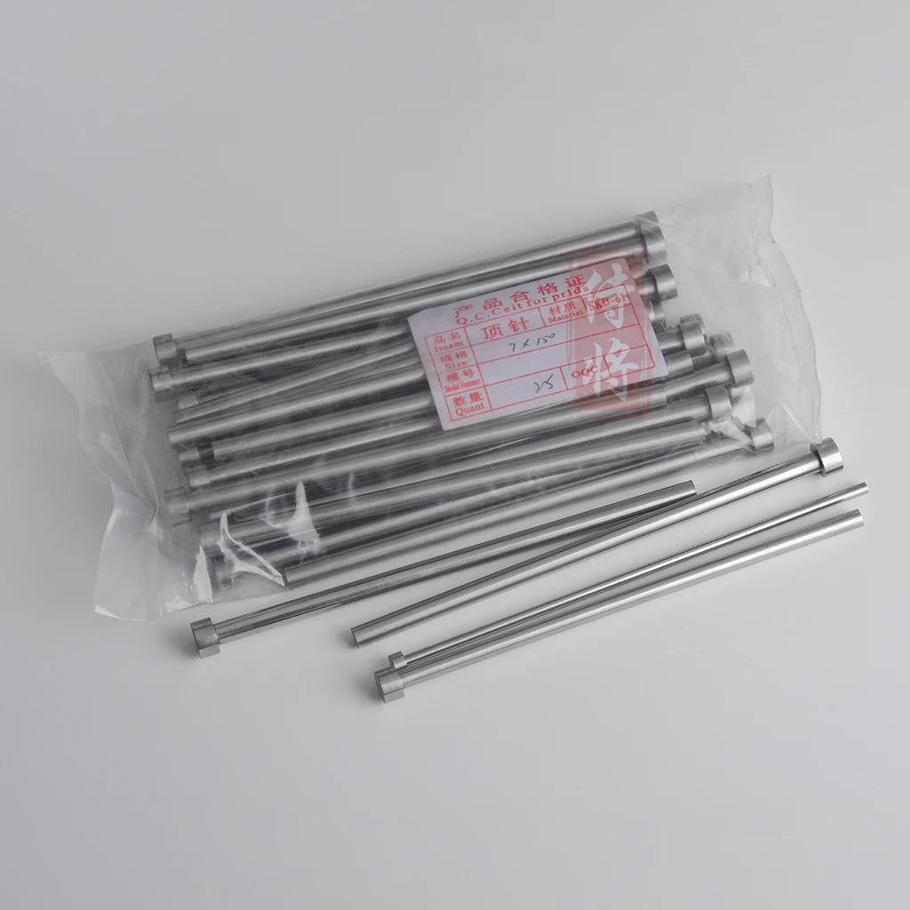 Imagem -03 - Plástico Molde Skd61 Ejetor Pinos d1 a d5 Acessórios do Molde Reto Ejetor Dedais Agulhas Redondas Personalizáveis Pcs
