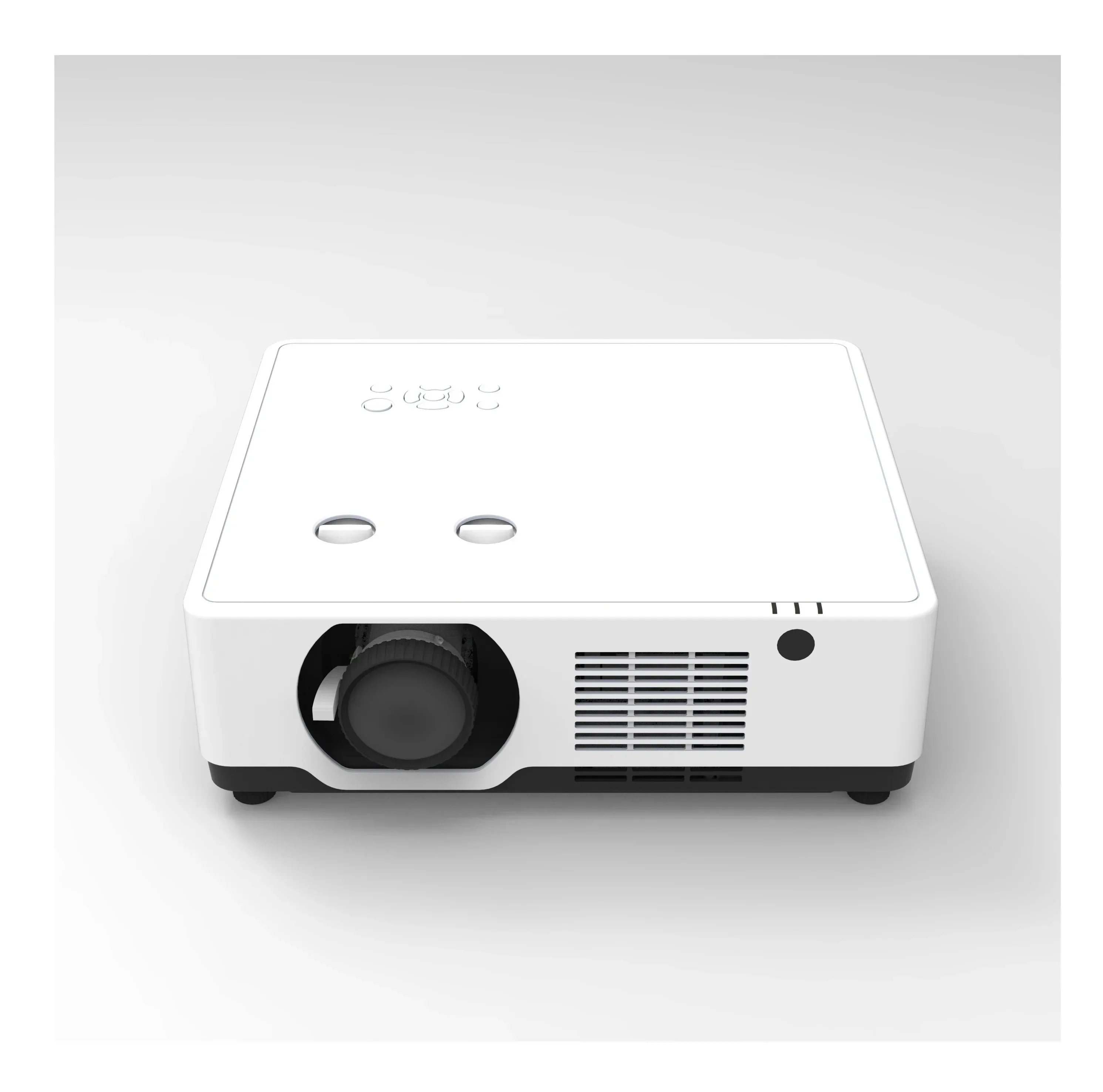 2025 6500 lm Smart 360-Grad-Projektion Laserlichtquelle Tele-LCD-Projektor 30000 Stunden Projektor mit langer Lichtquelle