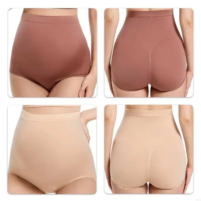 ملابس داخلية ناعمة عالية الخصر للأمهات ملابس داخلية ناعمة قابلة للتنفس تدعم الحمل ملابس داخلية للنساء الحوامل 15UB #3