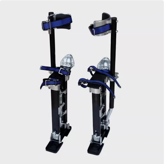 38-60CM Adjustable Walking Ladder Aluminum Alloy Horse Stool Folding Telescopic Stilt Bracket Multifunctional Construction Tools