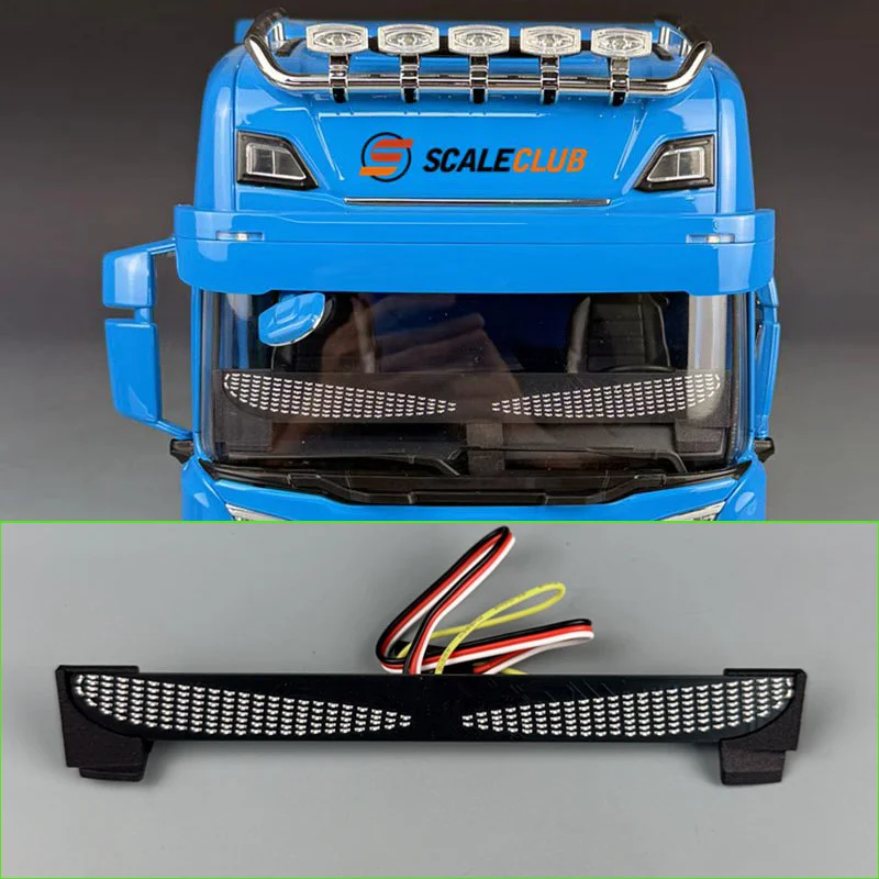 

RC Truck LED Simulation Front Glass Light Eye Lights for 1/14 Tamiya SCANIA 770S 56368 56371 56368 Car Accessories