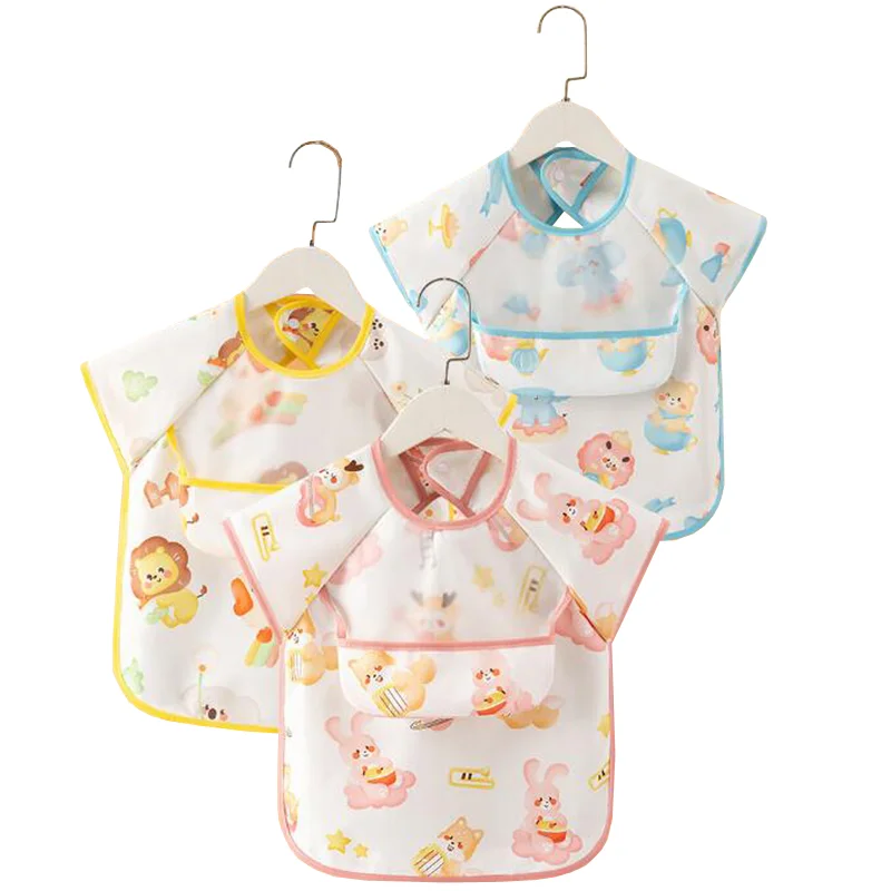 New Baby Meal Waterproof and Anti Dirt Sleeveless Cover bib