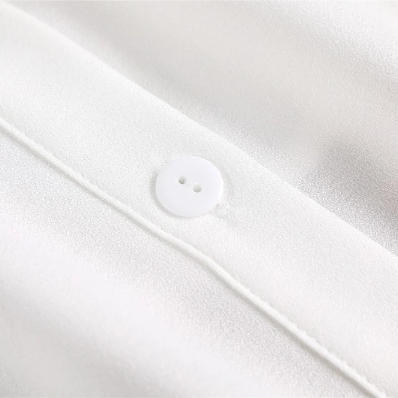 클래식 페이크 칼라 블라우스 여성 탈부착 가능한 셔츠 칼라 쉬폰 가짜 칼라 여성 라펠 블라우스 탑 타이 여성 장식용