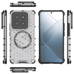 Luxury TPU Shockproof Armor PC Case for Redmi Note 13 Pro Plus 4G 5G 12 11 S K70E K60 K50 Ultra A3 Turbo3 13C 10C Magnetic Cover
