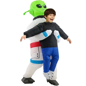 Aufblasbarer Astronaut und außerirdische Fantasie für Erwachsene, lustige Kostüme für Jungen und Mädchen, extravagantes Kleid von Anime, Halloween -Party -Cosplay, Purim -Kostüme 6 Hauptverkäufe des aufblasbaren Astronauten - №2