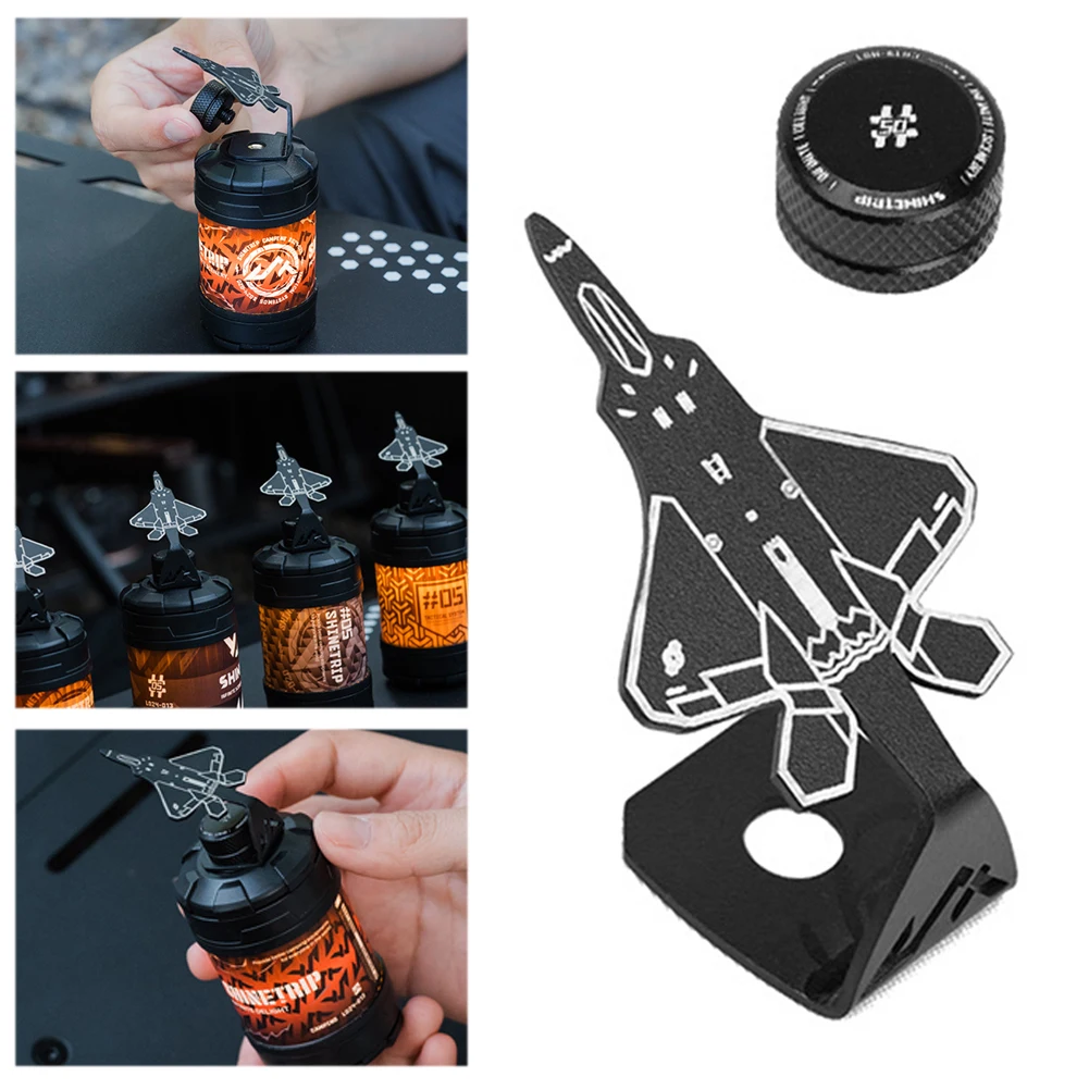 المعادن التخييم ضوء Doceration توسيع إطلاق ماركر و عداء جبل التخييم مصباح توسيع ملحق ل ShineTrip 19 ضوء