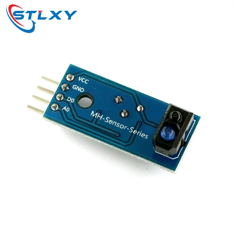 Stlxy TCRT5000 Infrared Reflective IR Photoelectric Switch Barrier Line Track Sensor Module blue