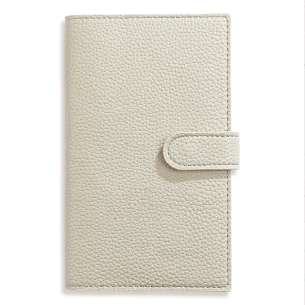 

Travel Log Litchi Leather Portable Notebook Thickened Paper Work Notepad Mini Exquisite Subject Notebook School