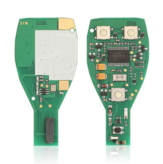 Jingyuqin 2/3 Tasten Keyless Entry Fernbedienung Autoschlüssel FSK 434 MHz für Mercedes Benz NEC, BGA, BE W202 W203 W204 W210 W220