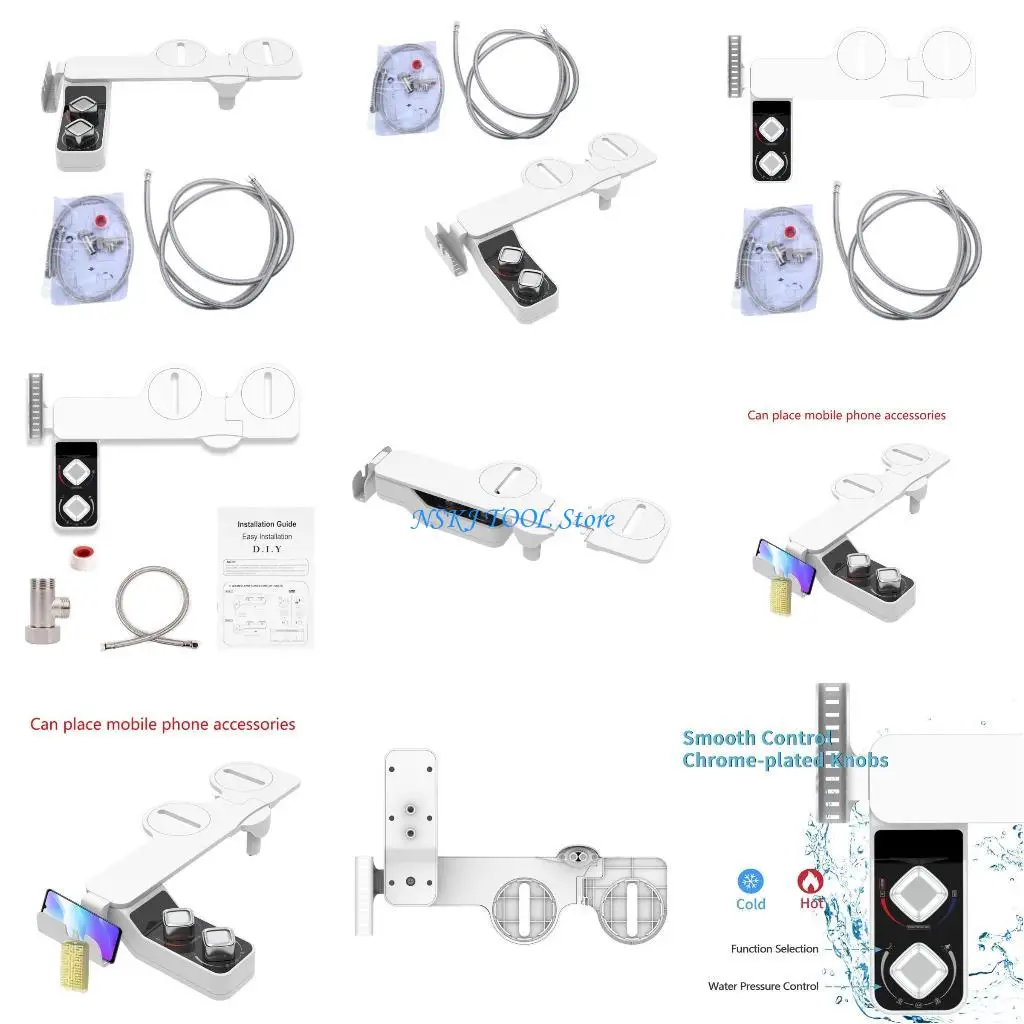 

L8RC User Friendly Bidet Attachment Refreshing Bidet Attachment Cleanings