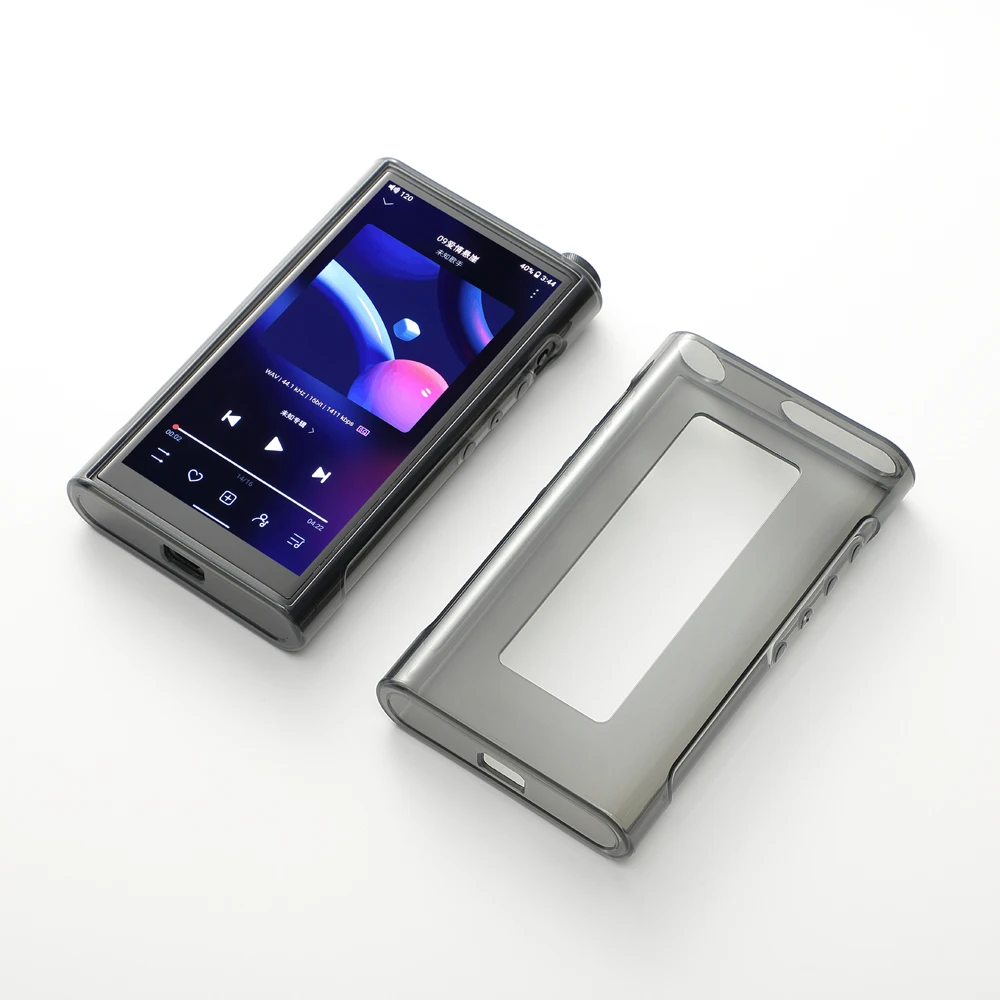 Soft TPU Clear Crystal Protective Case Cover for FiiO M15S