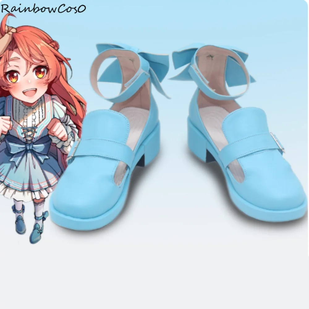 

Eris Boreas Greyrat Eris Greyrat Jobless Reincarnation Musiyadautensei Обувь для косплея Сапоги Игра Аниме Вечеринка Хэллоуин W5097