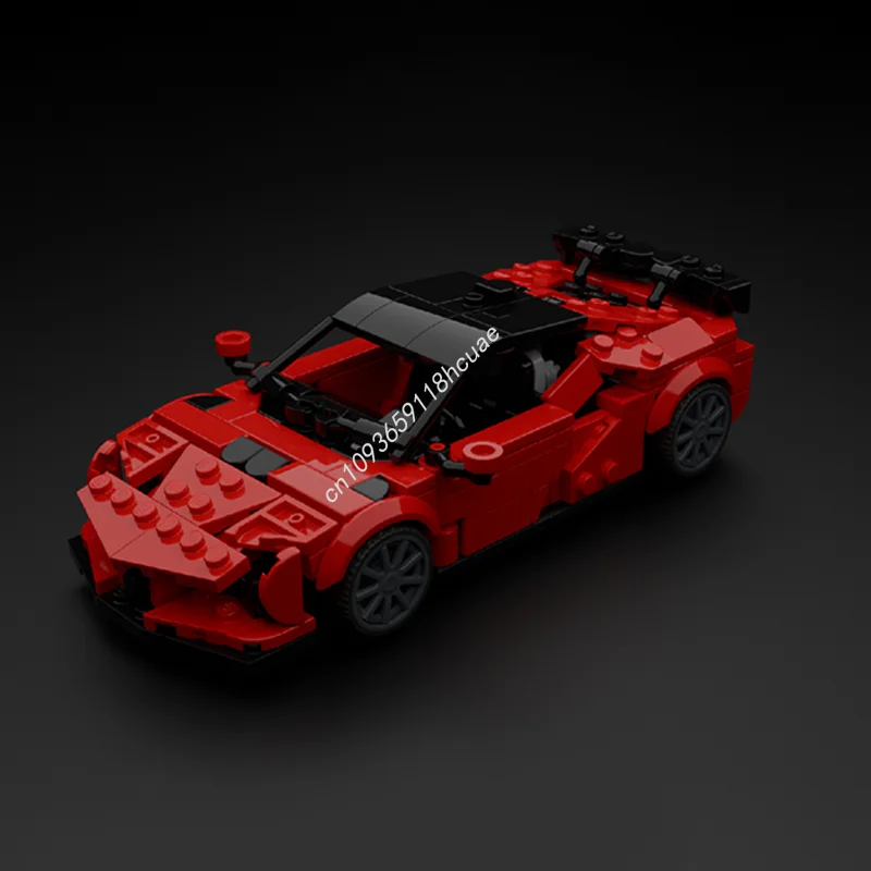 400 個 MOC フェラリーズド XX ストラダーレ シティモデルビルディングブロック クリスマスギフト 建設玩具 DIY クリエイティブアイデア ブリック 誕生日