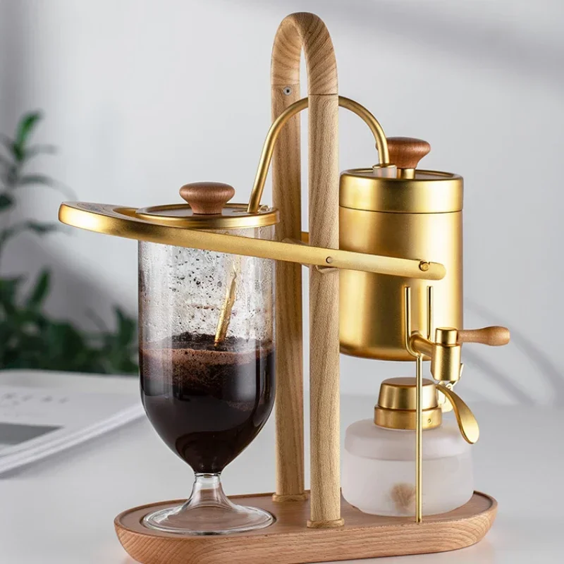 Coffee maker Household siphon coffee machine Alcohol lamp Manual coffee making utensils set