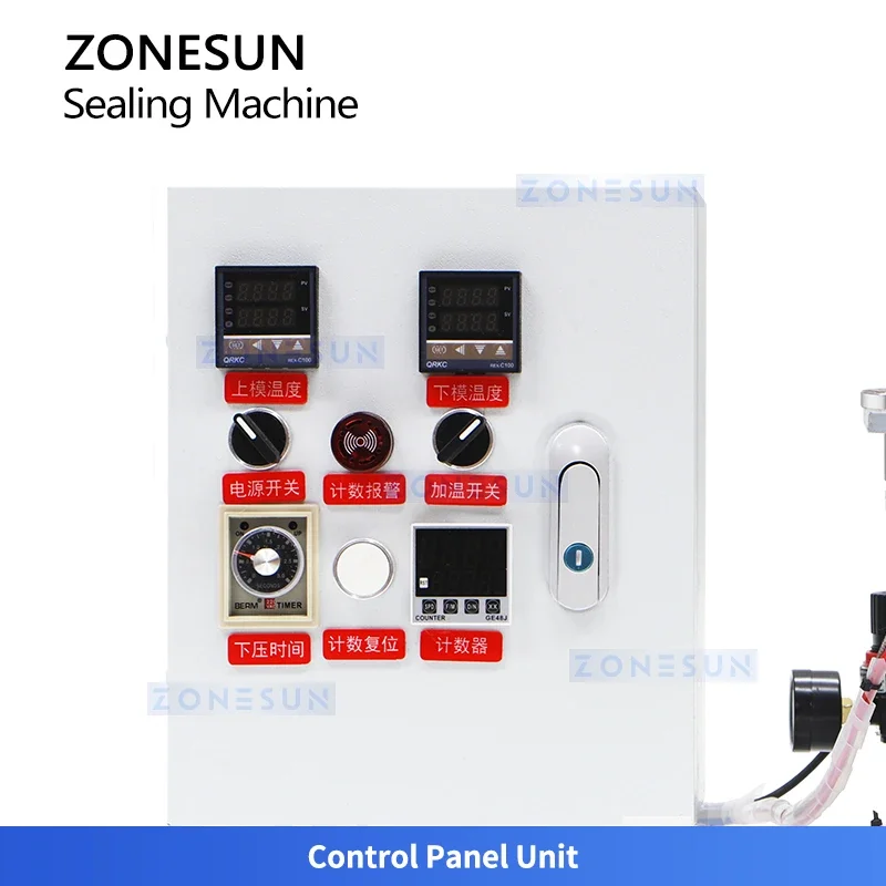 

ZONESUN ZS-FKSP01 Semi-Automatic Spout Pouch Sealing Machine BIB Sealer