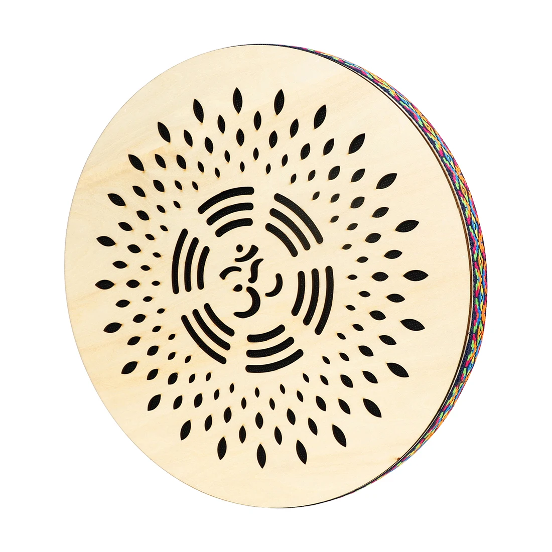 Meditation Relaxing Water Stream Sound 12'' Ukraine Shakers Hand Drum Ethnic Percussion Instrument Drum Ocean Water Tambourine