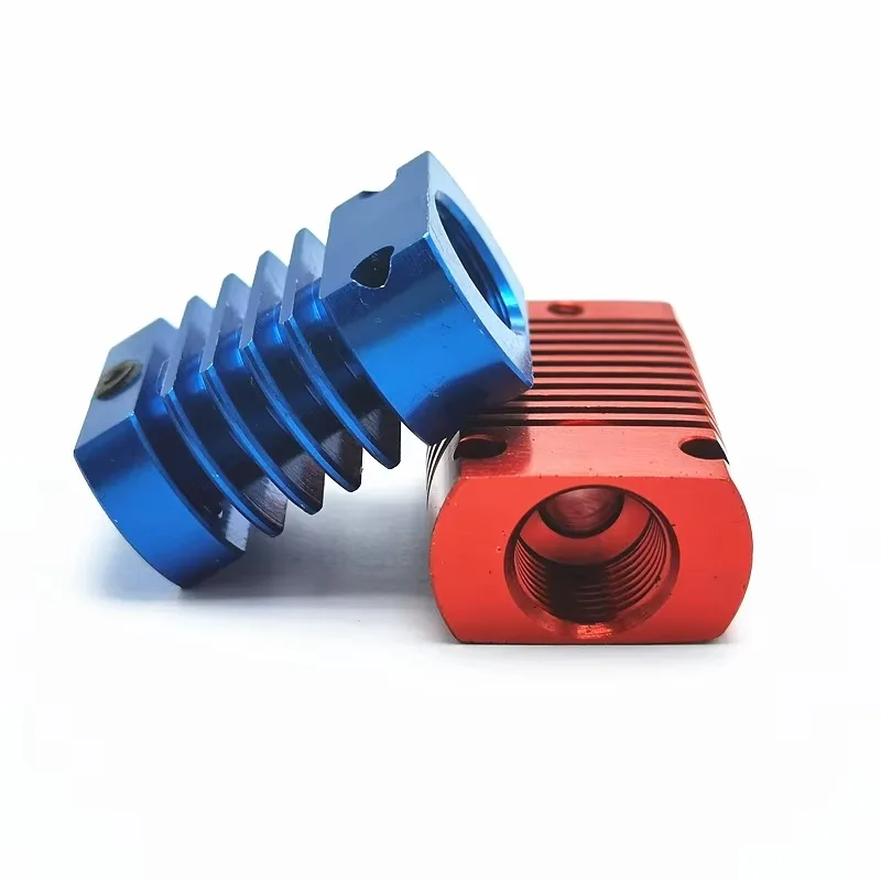 High Performance Color Metal Parts Various Precision Designed Heat Dissipation Components Precision Machined Various Color Metal