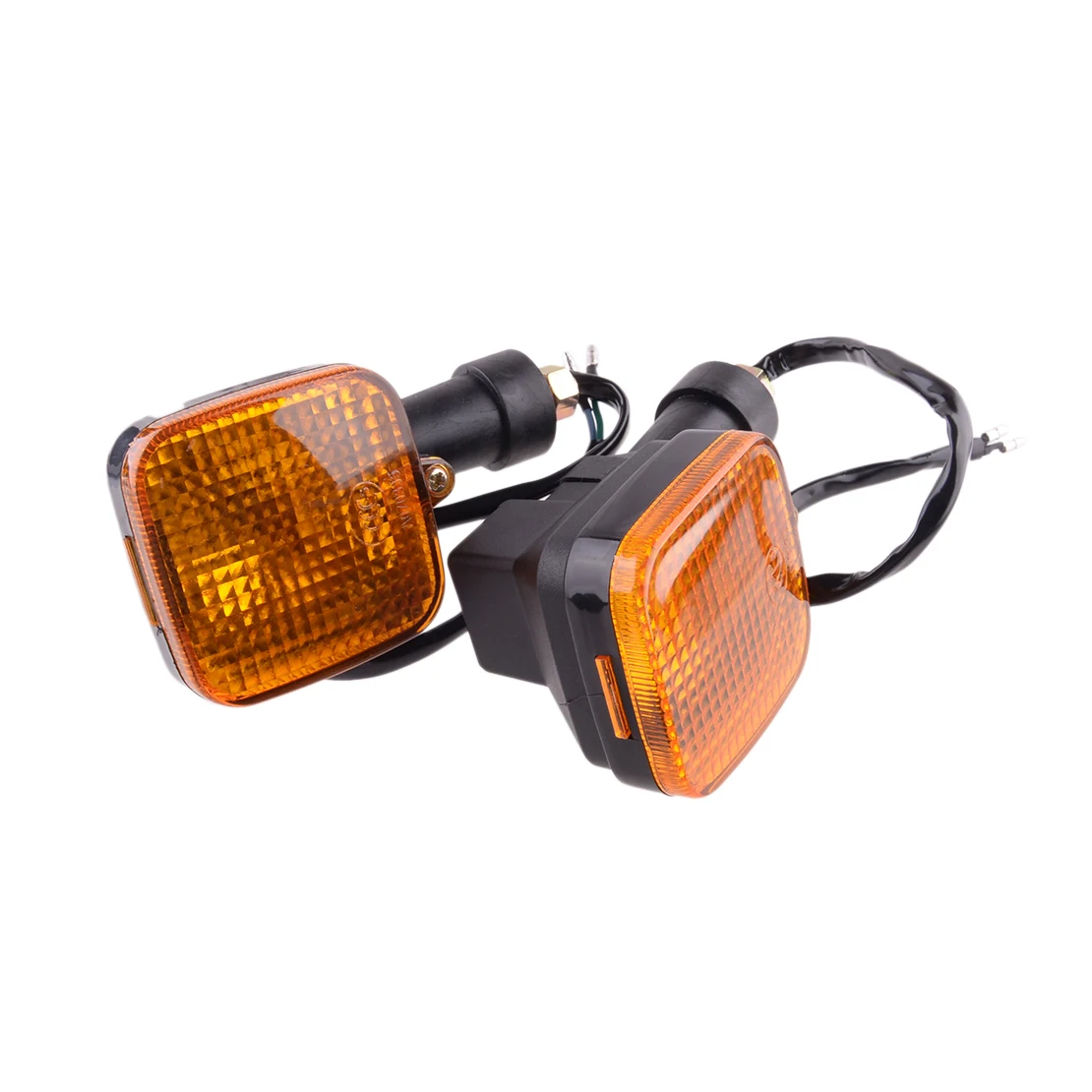 1 Pair Orange Lens Turn Signal Indicator Winker Light 12V Fit for Honda CT110 Postie Bikes 1993 1994 1995 1996 1997 1998-2013