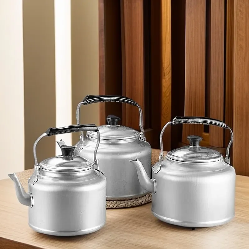 

Extra Thick Aluminum Pot Aluminum Kettle Large Capacity 10 Liters Home Restaurant Teapot Gas Gas Stove Universal Electric Kettle