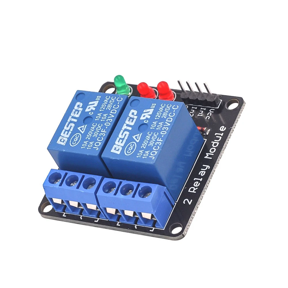 1/2/4 Channel Relay Module Low Level Trigger Liluminated Relay with Lamp 3V 1 Way 2 Way 4 Way Relay Module Power Supply
