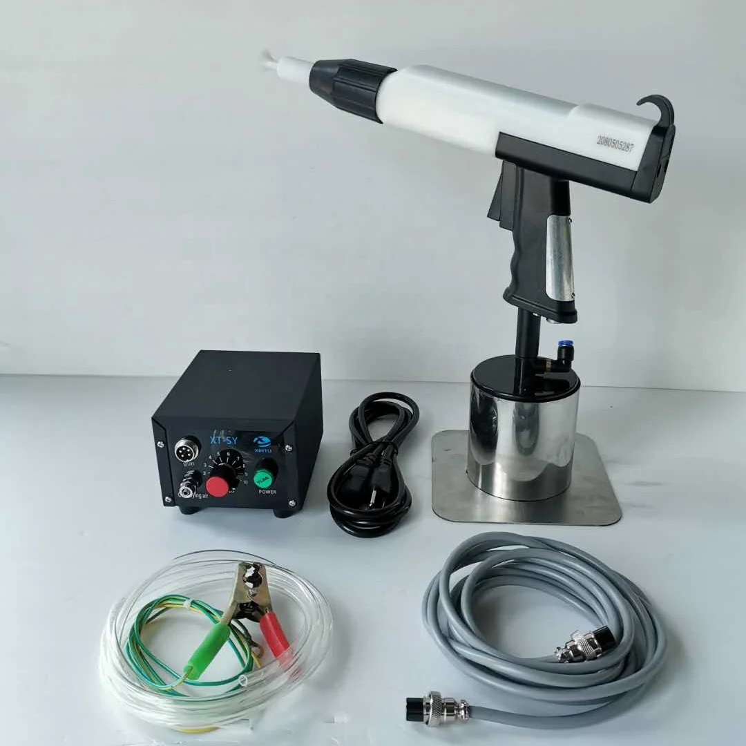 

70KV Adjustable Voltage Laboratory Powder Coating Machine Powder Coating Unit with Powder Gun