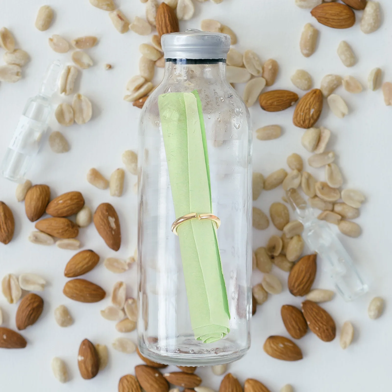 

50 Pcs Wishing Bottle Note Romantic Gift Paper Reel Message Writing for Lover