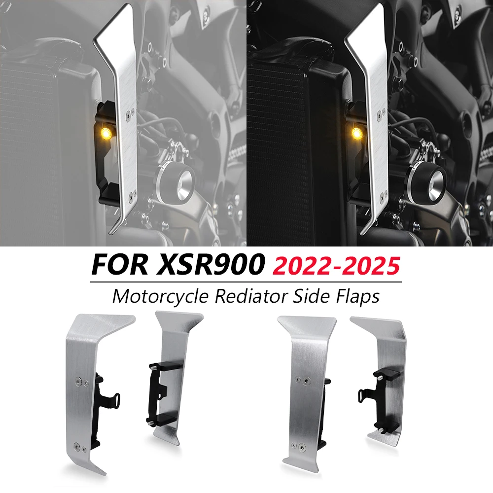 

Для мотоциклов XSR900 2025, XSR900 2024, 2023, 2022: Комплект боковых накладок на радиатор (облицовка, боковые панели, дефлекторы)