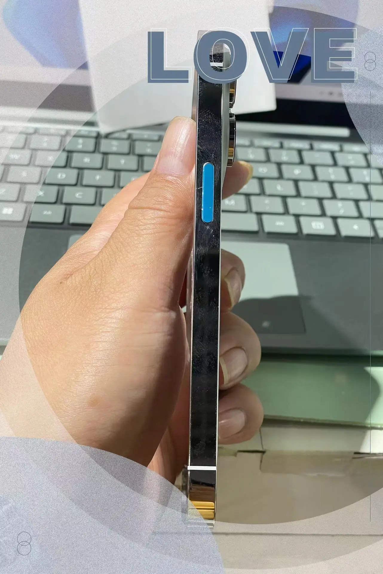 بيع كامل 13promax الإسكان مع الكابلات المرنة، مع البطارية