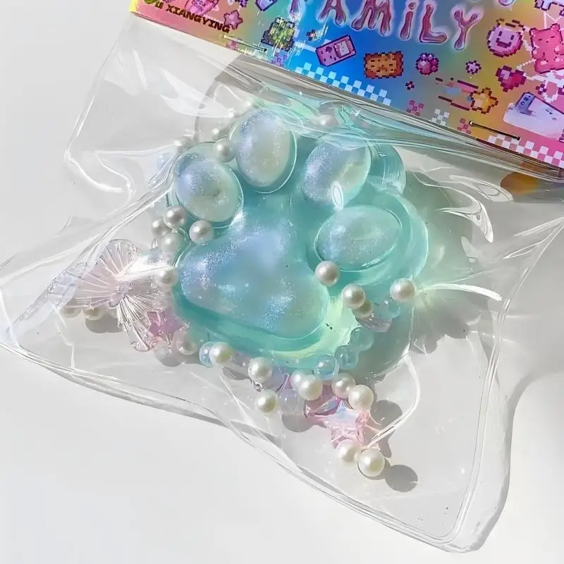 Söt kattass squishy stresslindrande leksak mjuk_voghion.com